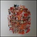 Archiv | Kaminbild Acryl auf Aluminium 60x50 cm 2018